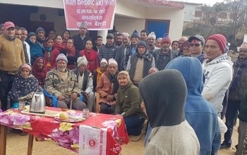बैतडीको दनपा ७ मा एमालेद्वारा पार्टी कार्यालय उद्दघाटन 